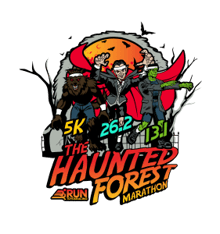 The Haunted Forest Marathon logo