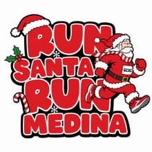 Run Santa Run 5K - Medina logo