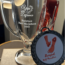 2026 Barefoot Half Marathon (13.1 miles) logo