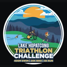 Lake Hopatcong Sprint Triathlon Challenge Presented by Saint Clare's Health logo