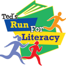 Ted's Run for Literacy logo