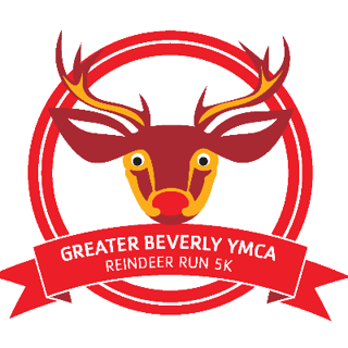 Greater Beverly YMCA Reindeer Run 5K Road Race Logo