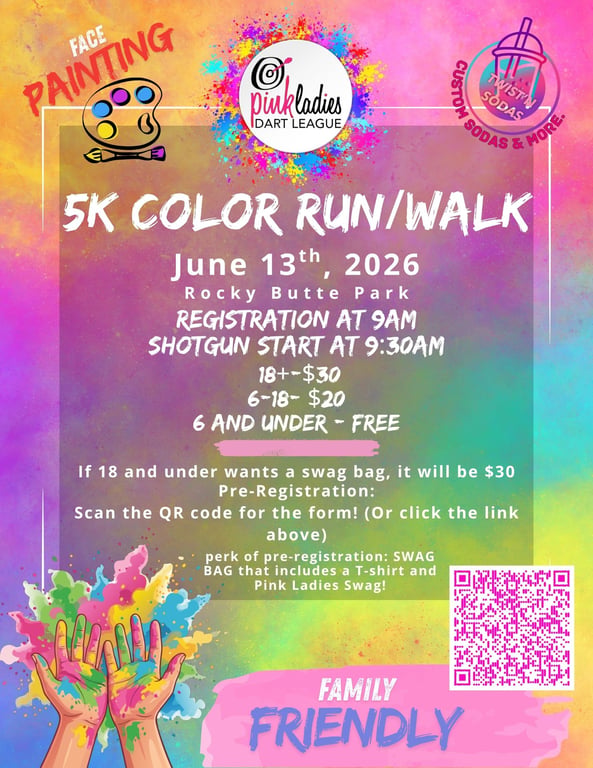 5k Color Run/Walk logo