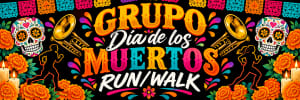 Grupo Día De Los Muertos Run Logo