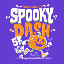 Spooky Dash 5K & Fun  Run logo
