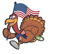 Gobble Wobble 5k logo