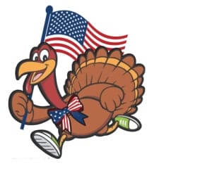 Gobble Wobble 5k Logo