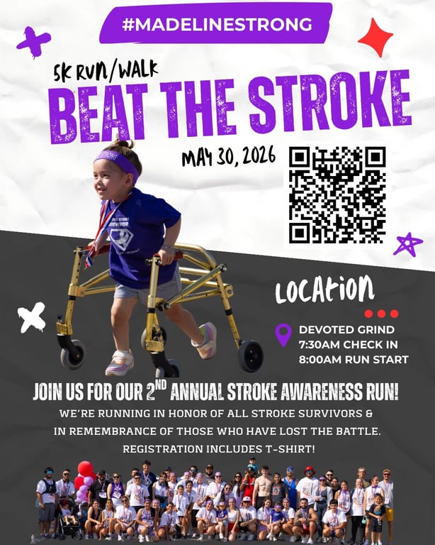 Beat The Stroke 5K logo