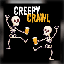 Creepy Crawl 1k Beer Run logo