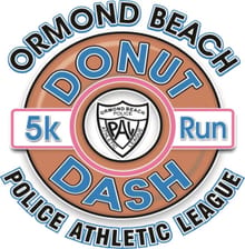 Ormond Beach Police Athletic League Donut Dash 5K logo