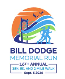 16th Annual Bill Dodge Memorial Bay Run 15K, 5K, 2 Mile Walk logo