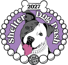 2027 Shelter Dog Dash 5K and 1M logo