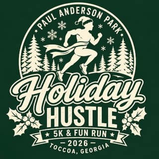 Holiday Hustle at Paul Anderson Park Logo