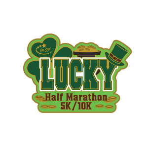 Lucky 5K/10K/Half Marathon - Flagstaff Logo