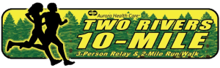 Aurora Health Care Two Rivers 10-Mile, 3-Person Relay, 2-Mile Run/Walk, & 1/3 Mile Kids' Run logo