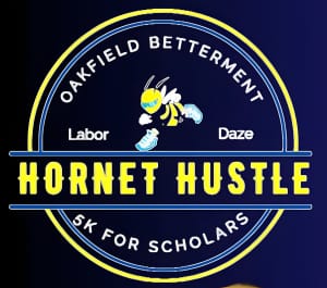 Oakfield Labor Daze Hornet Hustle 5k Logo