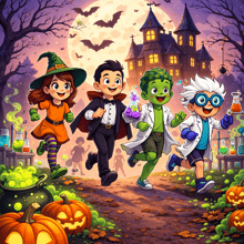 Halloween Run & Walk logo