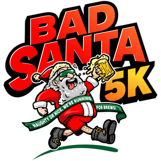 Bad Santa 5K Logo