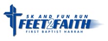 Feet2Faith Races logo