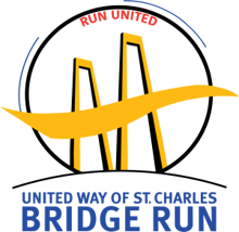 United Way of St. Charles Bridge Run logo