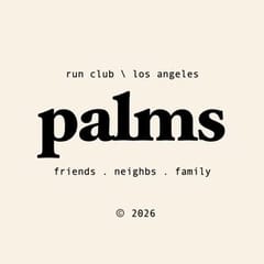 Palms Run Club logo