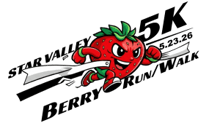 Star Valley 5K Berry Run/Walk logo