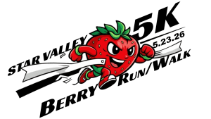 Star Valley 5K Berry Run/Walk Logo