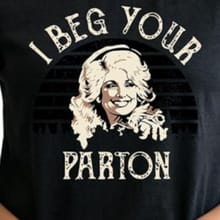 I Beg Your Parton 5k Run logo