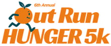 6th annual Out Run Hunger 5k logo