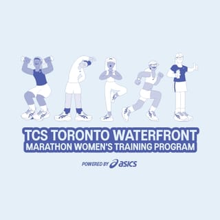 TCS Toronto Waterfront Marathon Women's Training Program Logo