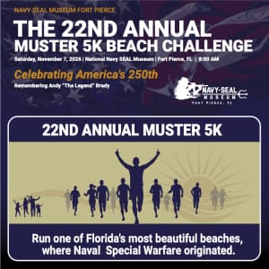 22nd Annual Muster 5K Beach and Fitness Challenge Logo