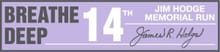 Jim Hodge Memorial Run logo