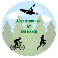 Adventure Triathlon at The Manor # logo