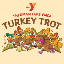 Sherman Lake YMCA Turkey Trot logo