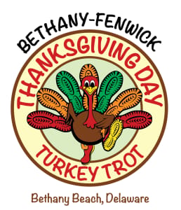 Bank of Ocean City Bethany-Fenwick Turkey Trot Logo