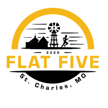 St. Charles Runners Club Flat Five logo