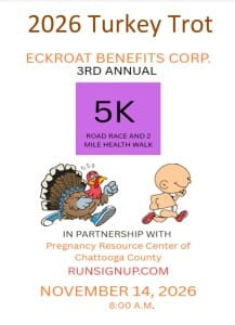Turkey Trot (Eckroat Benefits) Logo