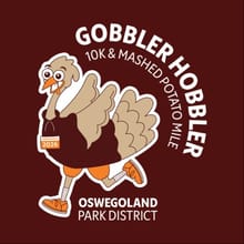 Gobbler Hobbler 10K & Mashed Potato Mile logo