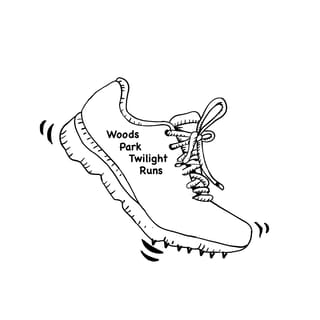 Woods Park Twilight Runs - 4th Annual Logo