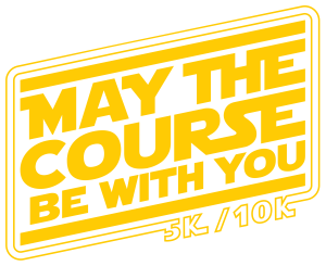May The Course Be With You Logo