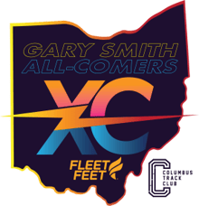 Gary Smith All-Comers XC Meet logo