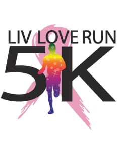 LIV LOVE RUN 5k Logo