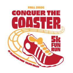 Conquer the Coaster 5K Logo