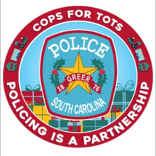 Jingle Jog 5K presented by the Greer Police Department logo