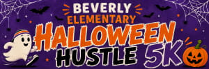 Beverly Elementary Halloween Hustle 5K Run/Walk Logo