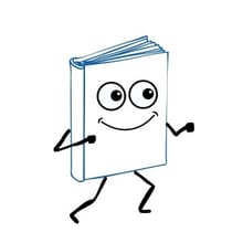 Friends of Mae S. Bruce Library Fun Run logo