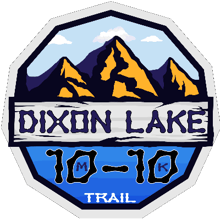 Dixon Lake 10/10 Trail Race logo