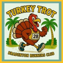 Bradenton Runners Club Turkey Trot 3-Miler logo
