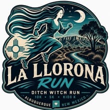 La Llorona "Ditch Witch" Run 10K, 5K and Kids K logo