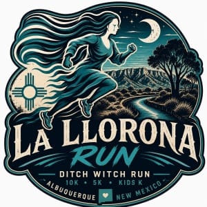 La Llorona "Ditch Witch" Run 10K, 5K and Kids K Logo